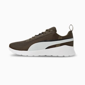 Flexrate Men's Sneakers, Deep Olive-Pristine-PUMA Black, extralarge-IND