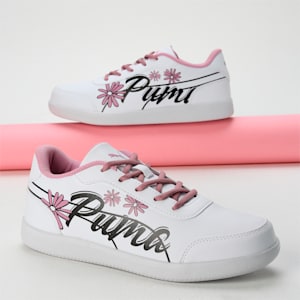 Puma Dreamcat Youth Sneakers, PUMA White-Lilac Chiffon-PUMA Black, extralarge-IND