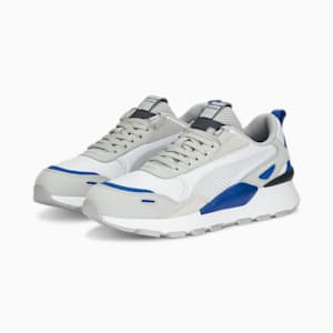 RS 3.0 Suede Unisex Sneakers, PUMA White-Cool Light Gray, extralarge-IND