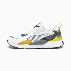 RS 3.0 Suede Unisex Sneakers, PUMA White-PUMA Black-Yellow Sizzle, extralarge-IND