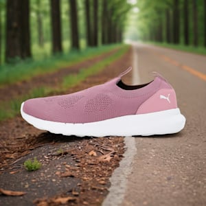 Dynamite Slip-On Women's Sneakers, Pale Grape-PUMA White, extralarge-IND