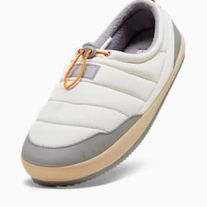 ユニセックス プーマ タフ パデッド プラス スリッパ, Alpine Snow-Concrete Gray-Granola-Pumpkin Pie, extralarge-JPN