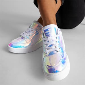 Holographic basketball cheap shoes
