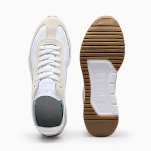 R78 Wind Nylon Men's Sneakers, PUMA White-Flat Light Gray, extralarge