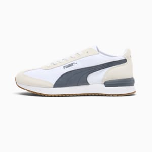 Tenis para hombre R78 Wind Nylon, PUMA White-Glacial Gray-Frosted Ivory, extralarge