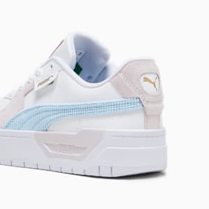 Tenis Cali Dream de pana para adolescentes, PUMA White-Silver Sky, extralarge