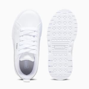 Tenis deportivos para niños Mayze Snake, PUMA White-Feather Gray, extralarge