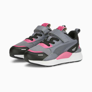 RS 3.0 Synth Pop Alternative Closure Kids' Sneakers, Gray Tile-PUMA Black, extralarge-IND