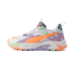 ウィメンズ RS-TRCK FEELIN エクストラ スニーカー, PUMA White-Orange Peach-Vivid Violet