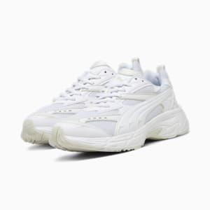 ユニセックス プーマ モーフィック ベース スニーカー, PUMA White-Sedate Gray, extralarge-JPN