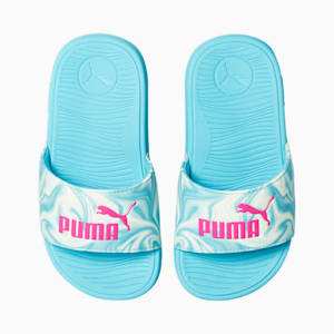 Sandalias Cool Cat 2.0 para bebé, Hero Blue-PUMA White-Ravish
