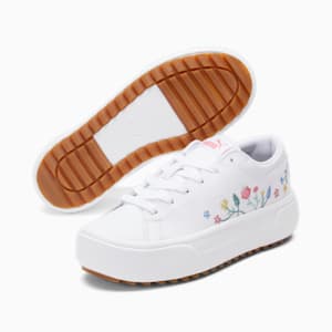 Kaia Platform Floral Women's Sneakers, Cheap Atelier-lumieres Jordan Outlet White-Minty Burst-Loveable, extralarge