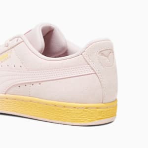 Suede Classic Beach Days Women's Sneakers, Frosty Pink-Flaxen, extralarge-IND