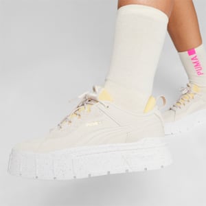 Mayze Stack XPL BM Desert Women's Sneakers, Warm White, extralarge-IND