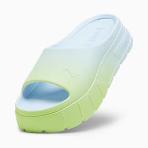 Mayze Stack Beach Days Women's Sandals, Icy Blue-Spring Fern, extralarge-IND
