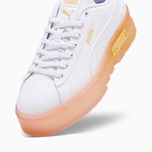 Mayze Beach Days Women's Sneakers, PUMA White-Frosty Pink, extralarge-IND