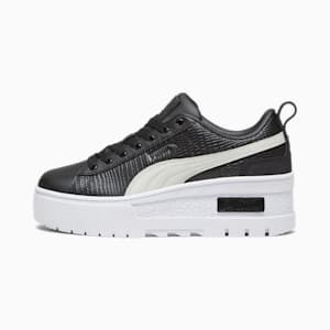 ウィメンズ メイズ ウェッジ ラグジュアリー スニーカー, PUMA Black, extralarge-JPN