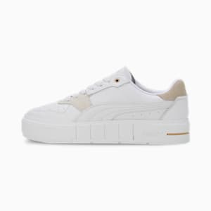 Cali Court Match Women's Sneakers, PUMA White-Granola, extralarge-IND