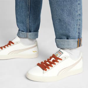 Clyde Huskie Sneakers, PUMA White, extralarge