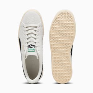 Clyde Hairy Suede Sneakers, Sedate Gray-Cashew, extralarge-IND