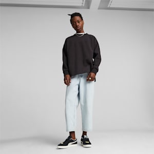 ユニセックス スウェード ファットレース スニーカー, PUMA Black-Warm White, extralarge-JPN