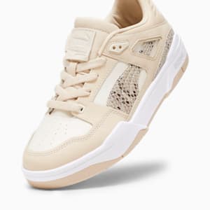 Tenis casuales de lujo Slipstream para mujer, Granola-PUMA White, extralarge