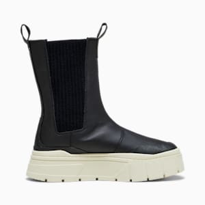 Botas de Invierno Mayze Stack Chelsea para mujer, PUMA Black, extralarge