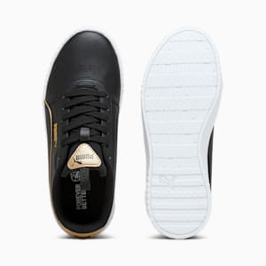 Carina 2.0 Pop Up Metallics Women's Sneakers, PUMA Black-PUMA Gold-PUMA White, extralarge-IND