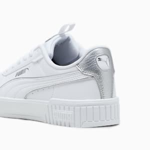 Carina 2.0 Pop Up Metallics Women's Sneakers, PUMA White-Matte Silver-PUMA Silver, extralarge-IND
