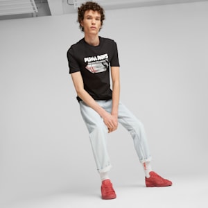 Suede Reclaim Men's Suede Sneakers, Astro Red-Astro Red, extralarge