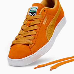 Suede Pumpkin Pie Men's Sneakers, Pumpkin Pie-Amber, extralarge