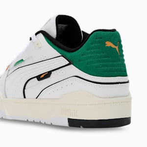Slipstream Unisex Bball Sneakers, PUMA White-Archive Green, extralarge-IND