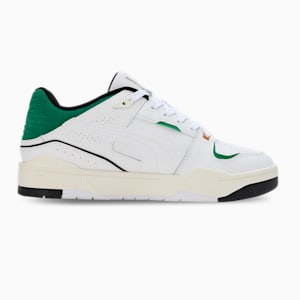 Slipstream Unisex Bball Sneakers, PUMA White-Archive Green, extralarge-IND