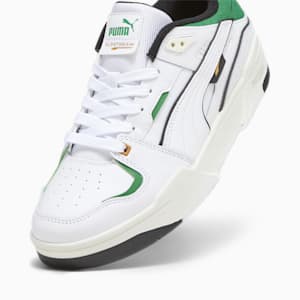 Zapatos deportivos Slipstream Bball, PUMA White-Archive Green, extragrande