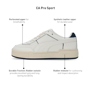 CA Pro Sport Sneakers, Warm White-Alpine Snow-Inky Blue, extralarge-IND