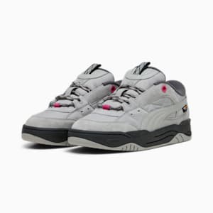 Puma-180 Cordura® Sneakers, Concrete Gray-PUMA Black, extralarge-GBR