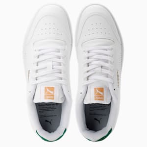 PUMA x one8 Shuffle Better V3 Men's Sneakers, PUMA White-Amazon Green-Puma Team Gold, extralarge-IND