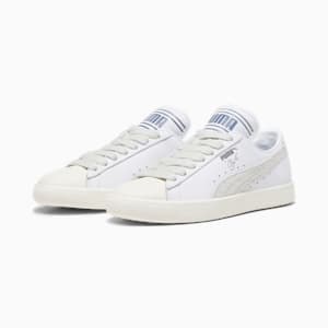 PUMA x RHUIGI Clyde Unisex Sneakers, Pristine-Sedate Gray-PUMA White, extralarge-IND