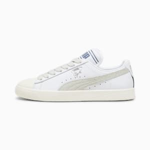 PUMA x RHUIGI Clyde Unisex Sneakers, Pristine-Sedate Gray-PUMA White, extralarge-IND