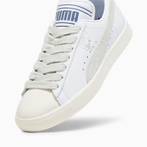 PUMA x RHUIGI Clyde Unisex Sneakers, Pristine-Sedate Gray-PUMA White, extralarge-IND