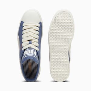 PUMA x RHUIGI Clyde Unisex Sneakers, Pristine-Pristine-Inky Blue, extralarge-IND