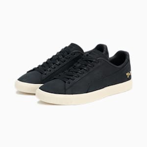 ユニセックス アプリ1周年記念モデル クライド OG プレミアム スニーカー, PUMA Black-PUMA Black, extralarge-JPN