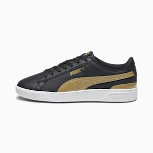 Vikky v3 Nova Youth Sneakers, PUMA Black-Gold-PUMA White, extralarge-IND