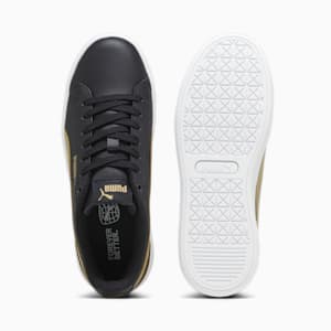 Vikky v3 Nova Youth Sneakers, PUMA Black-Gold-PUMA White, extralarge-IND