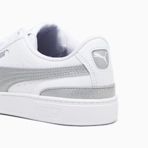 Vikky v3 Nova Big Kids' Sneakers, PUMA White-PUMA Silver, extralarge