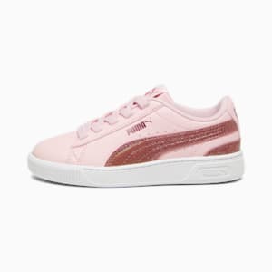 Vikky v3 Nova Kid's Sneakers, Frosty Pink-Rose Gold-PUMA White, extralarge-IND