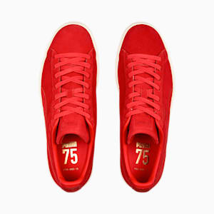 Suede Classic 75th Year Sneakers, PUMA Red-PUMA Red-PUMA Black