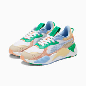 Zapatos deportivos RS-X Fantasy para mujer , PUMA White-Orange Peach-Granola