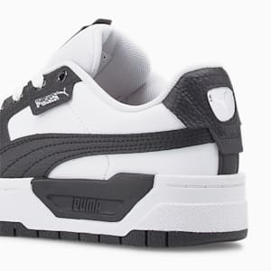 Cali Dream Leather Big Kids' Sneakers, PUMA White-PUMA Black, extralarge