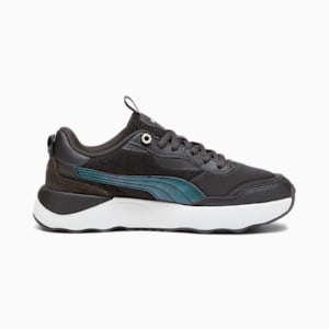 ウィメンズ ランテイムド プラットフォーム リージェント ロマンス スニーカー, PUMA Black-Flat Dark Gray-PUMA White, extralarge-JPN